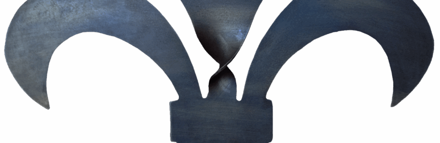 Twisted Fleur De Lis – John Doherty, artist