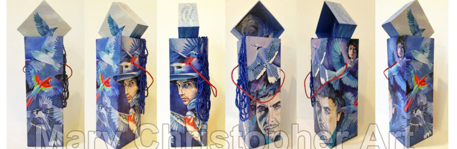 Tangled Up In Blue – Mary Christopher, artist