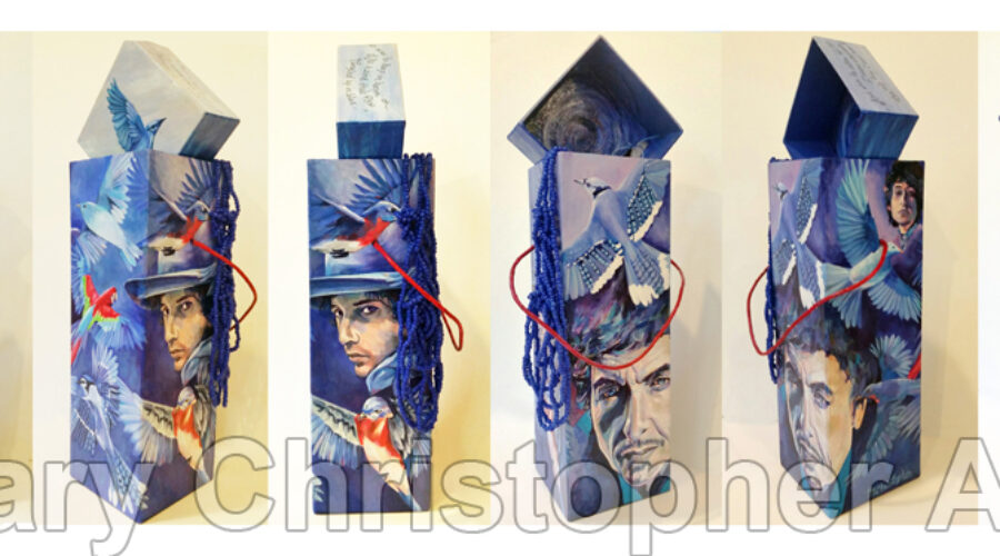 Tangled Up In Blue – Mary Christopher, artist