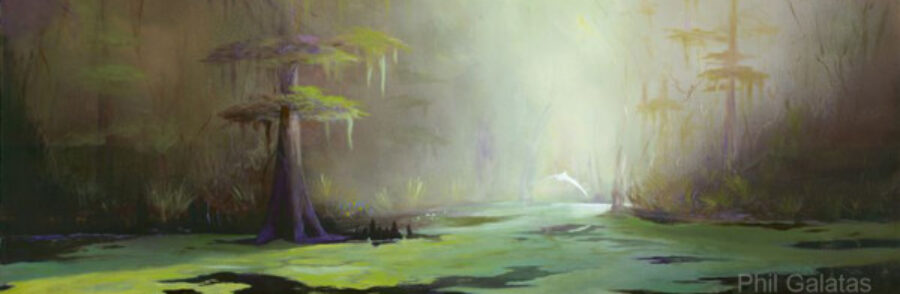 Swamp Mist- Phil Galatas, artist