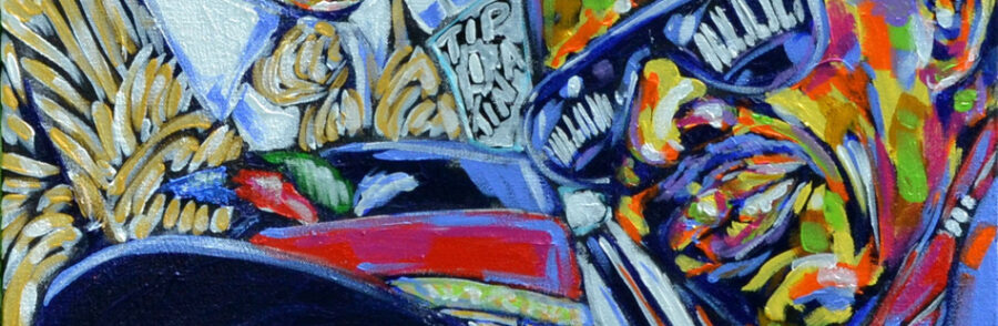 Three Piano Men – Tami Curtis, artist