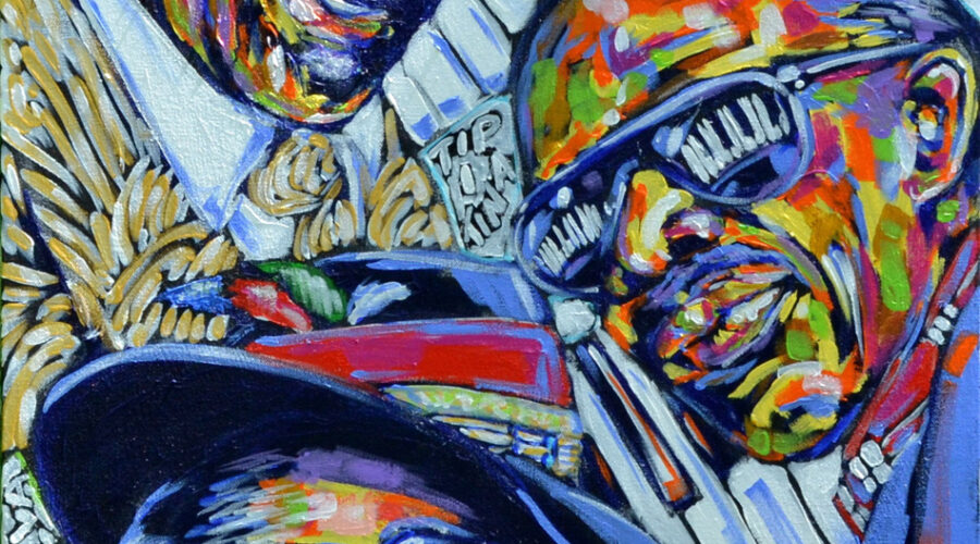 Three Piano Men – Tami Curtis, artist