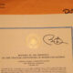 Unexpected mail from the White House