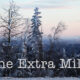 The extra mile: going the distance.