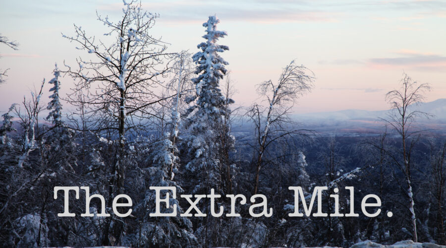 The Extra Mile - Right Brain Diaries