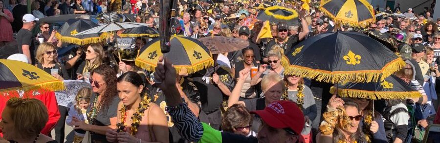 The Blackout & Gold Second Line – Feb. 3, 2019