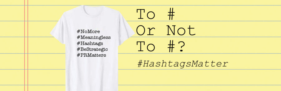 To hashtag or not to hashtag?
